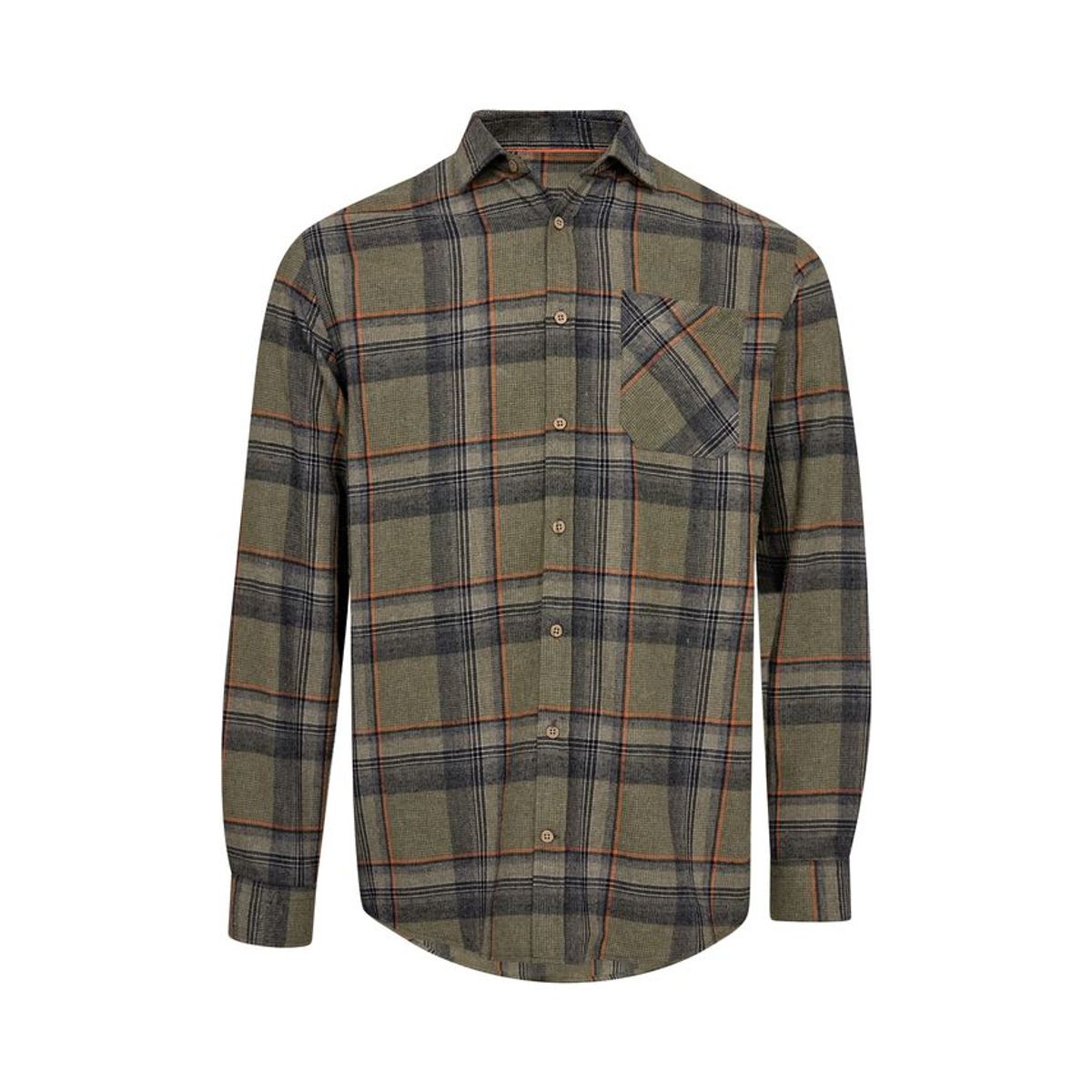 Flannel shirt l/s modern fit