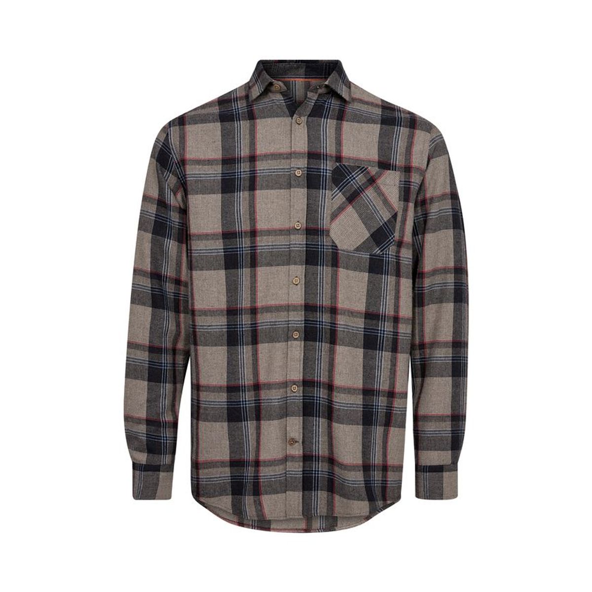 Flannel shirt l/s modern fit