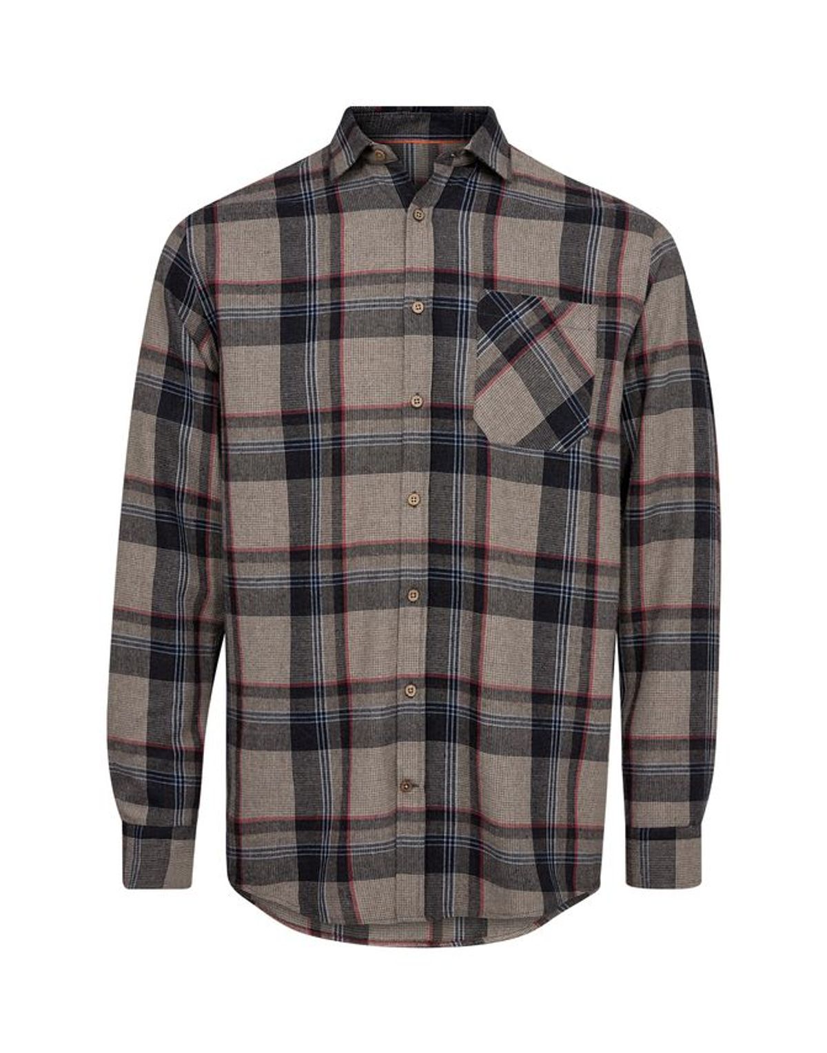 Flannel shirt l/s modern fit