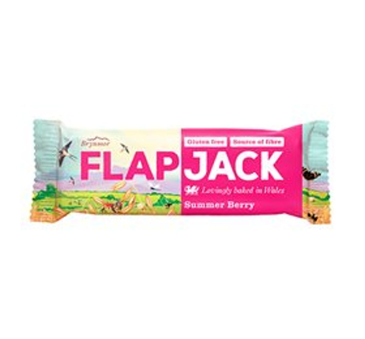 Flapjack sommerbær 80g.