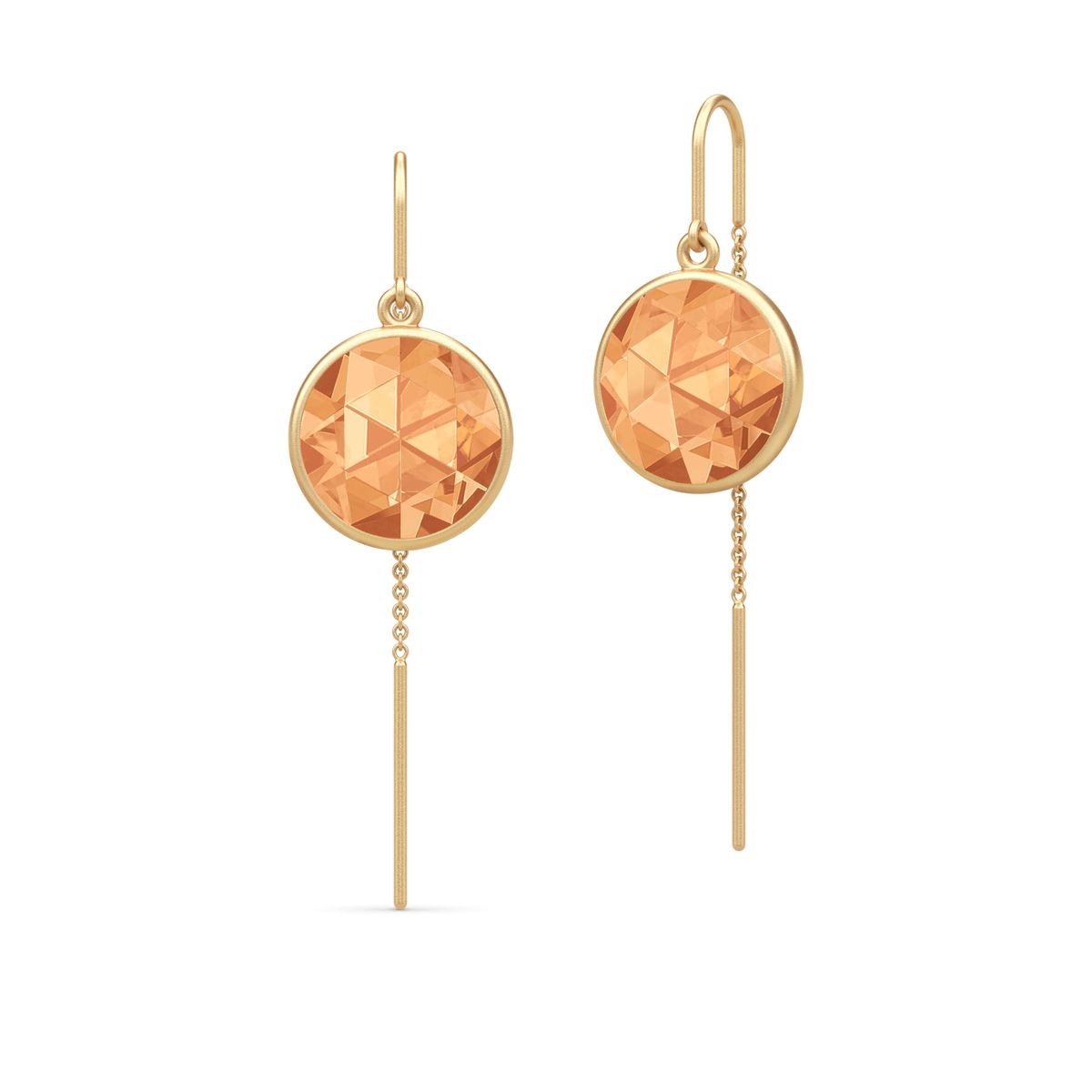 Flare Earrings Champagne