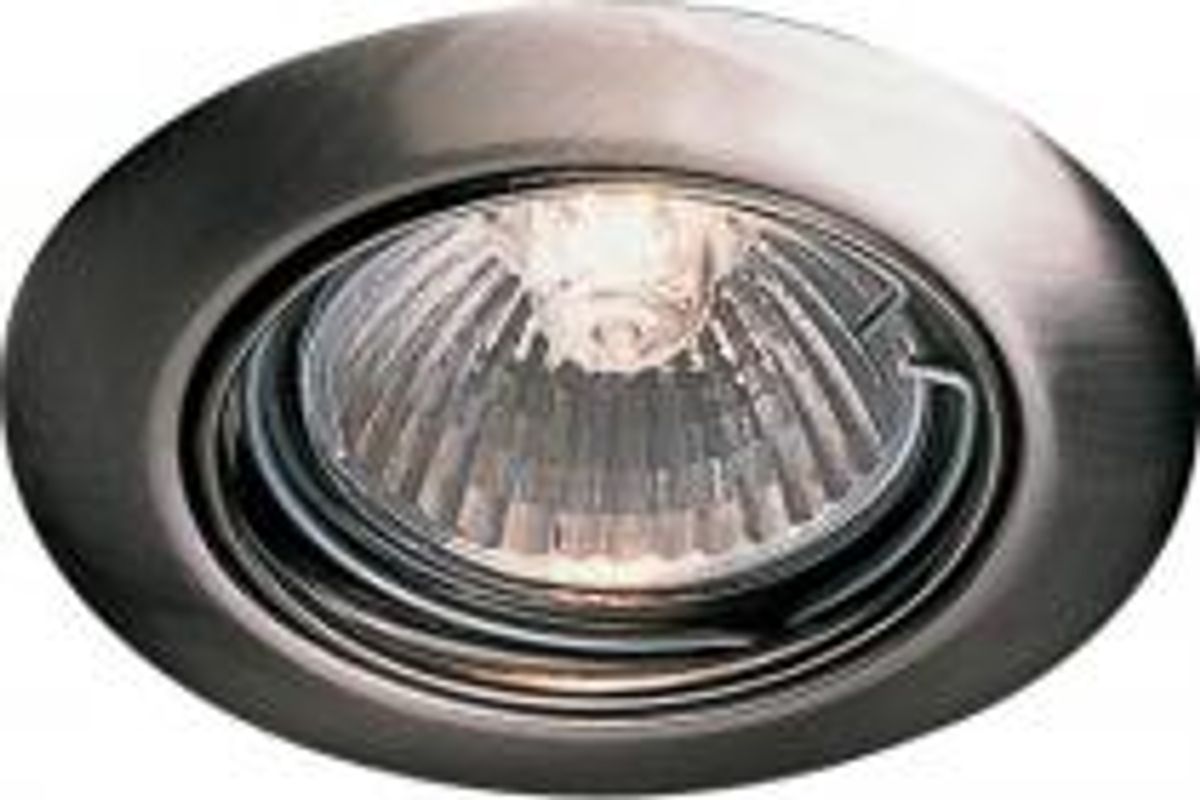 FLASH LIGHT DOWNLIGHT DL 67 Ø35 KIPBAR BØRSTET STÅL 20W 12V