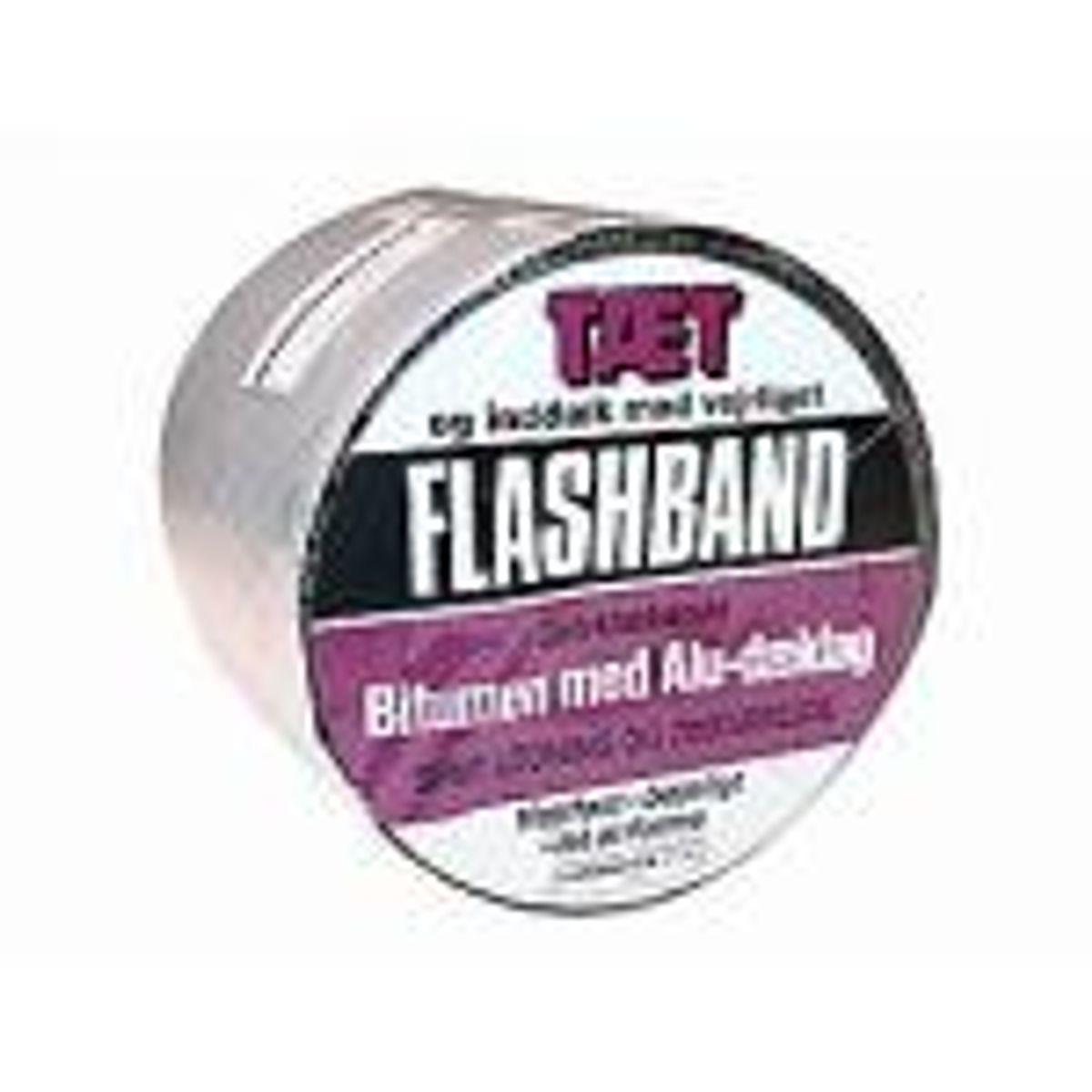 Flashband Grålak 75mm, 10 mtr.