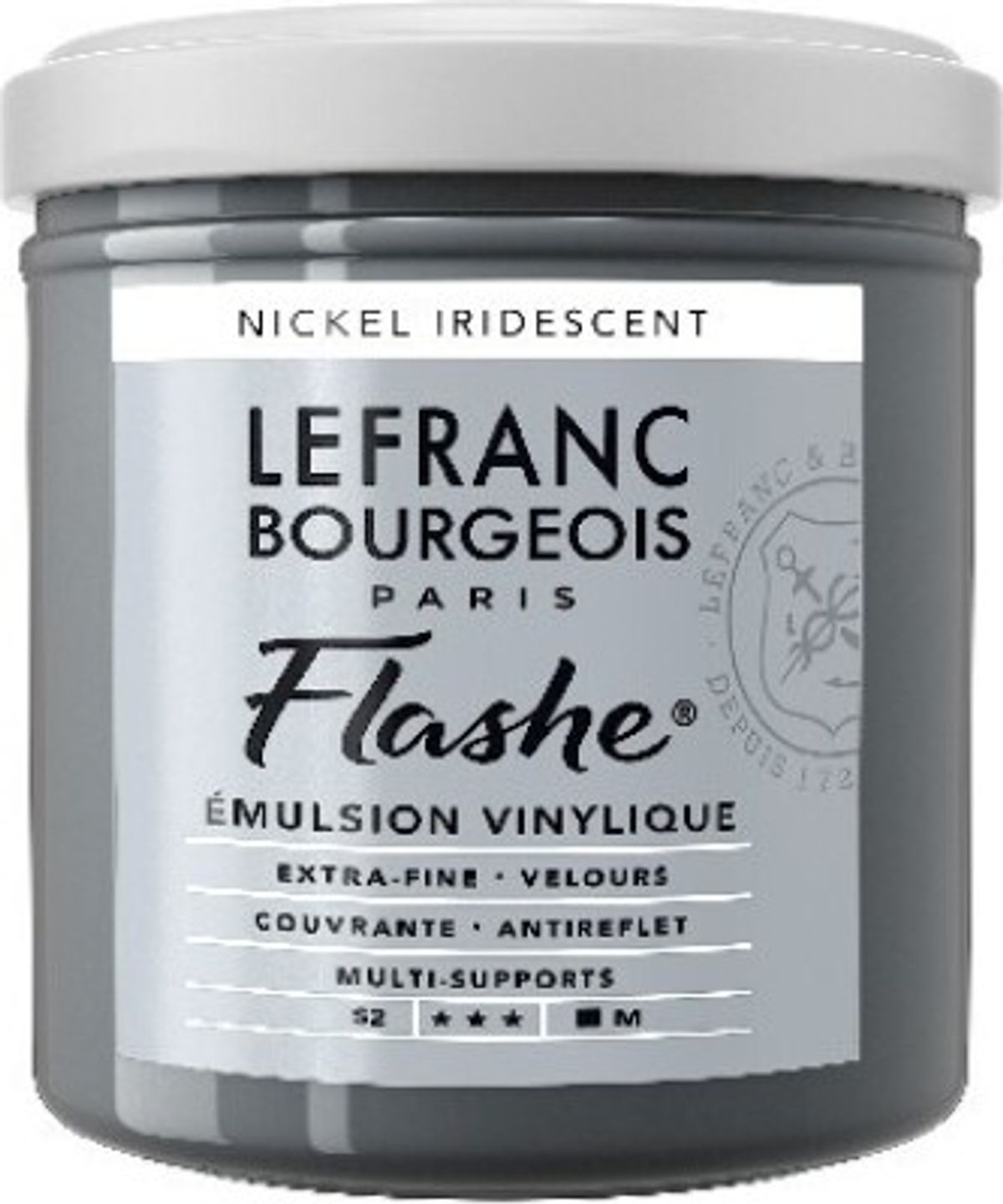 Flashe Acrylic 125ml Nickel Iridescent 833 - 300565