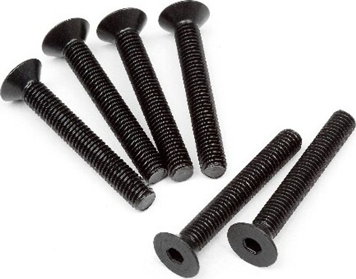 Flat Head Screw M5x35mm (hex Socket/6pcs) - Hp109068 - Hpi Racing