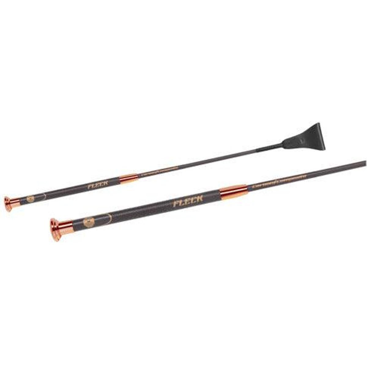 Fleck Carbon Composition Rosegold springpisk m. PU-grip