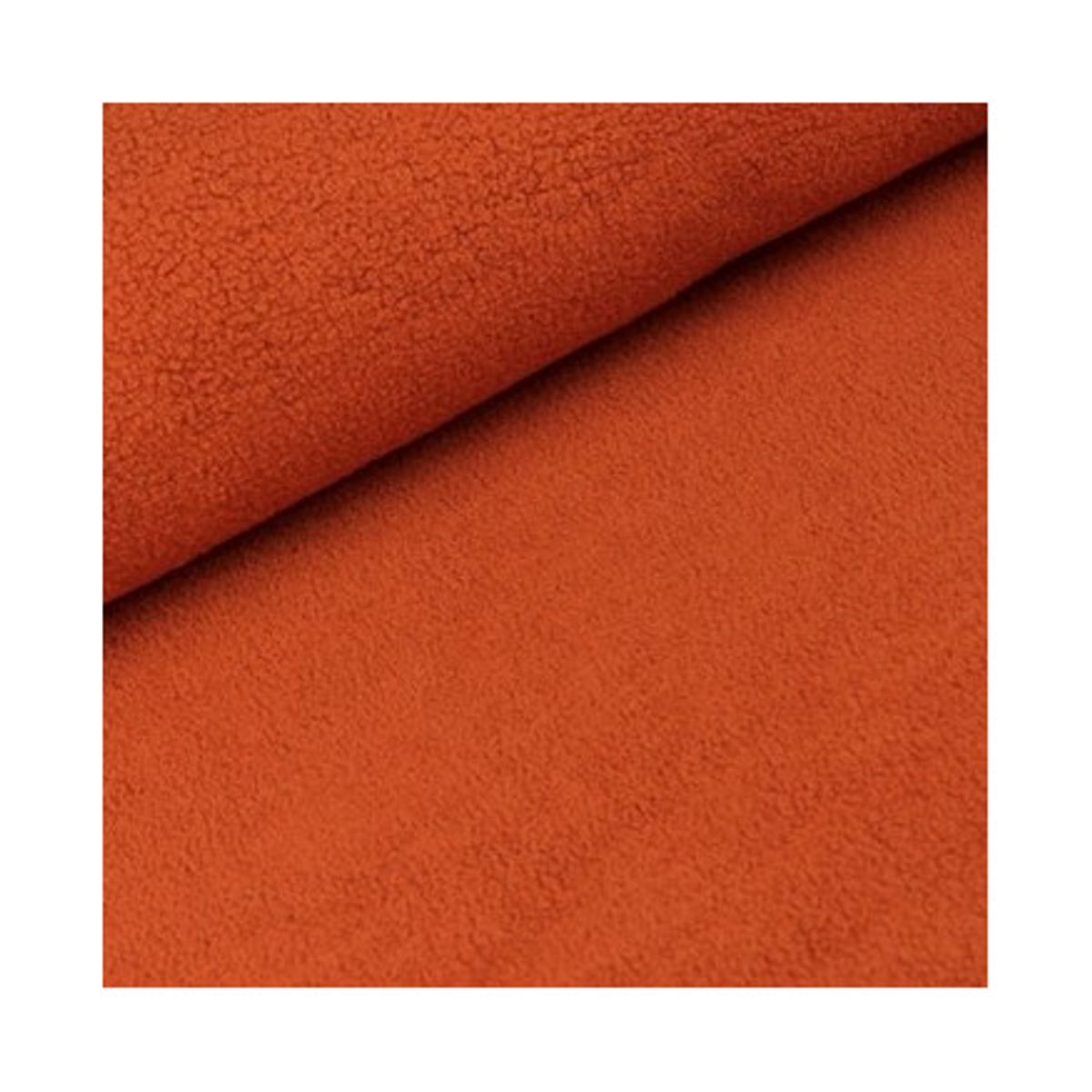 Fleece Stof 165cm 19 Rust - 50cm