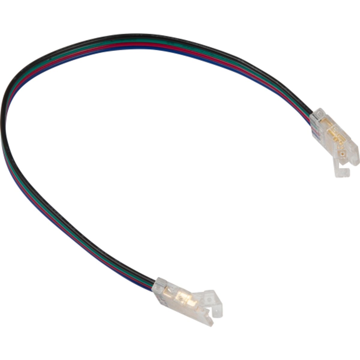 Fleksibel samlestykke Cob Led Strip RGB m/kabel IP20 10mm