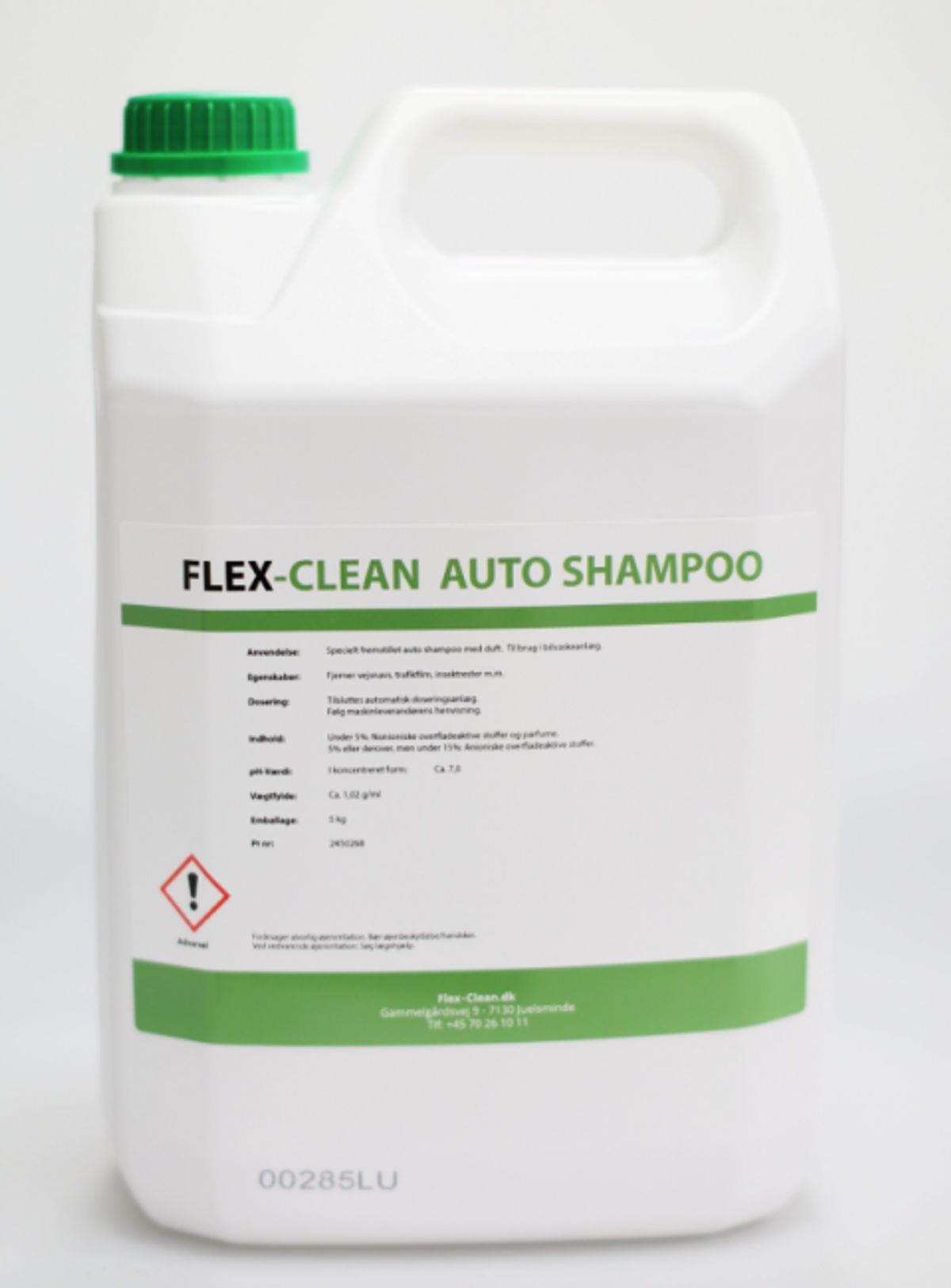 Flex Clean Professionel autoshampoo med duft 5 litter.