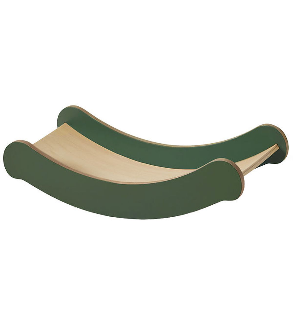 Flexa Balancebræt - Mini - Play - Deep green/Birch Plywood