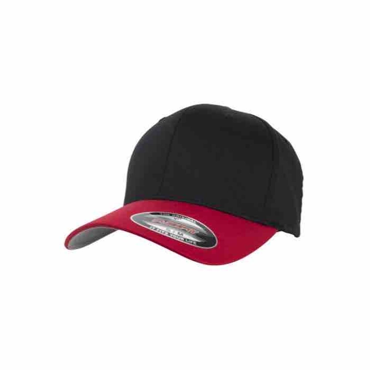 Flexfit Cap 6277 Black/red_Large/x-large