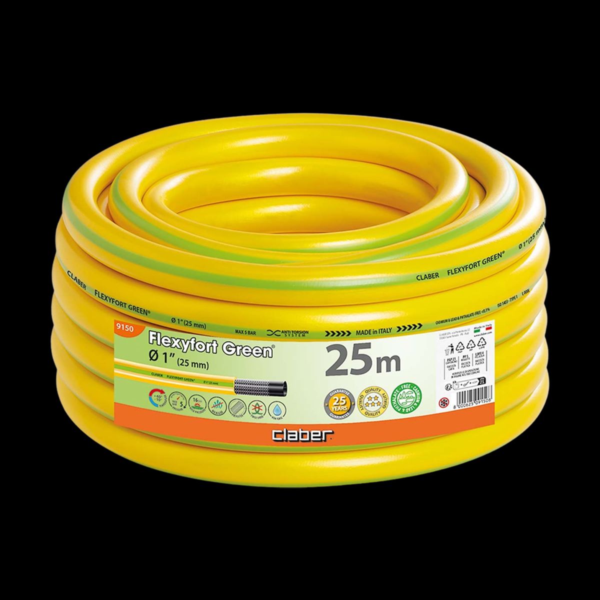 Flexyfort Green 1", Claber, 25m