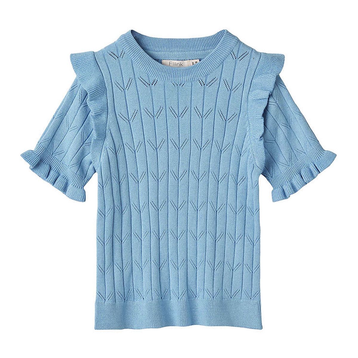 Fliink Bluse - Strik - Sunny - Little Boy Blue