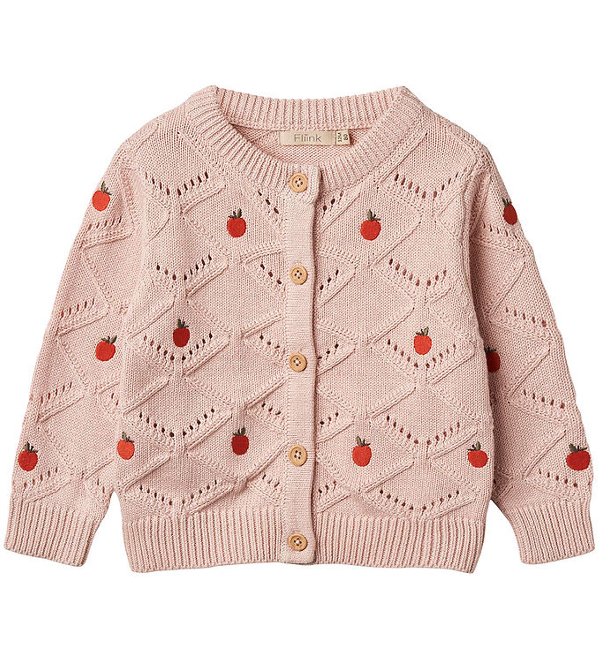 Fliink Cardigan - Mela Apple - Peach Whip