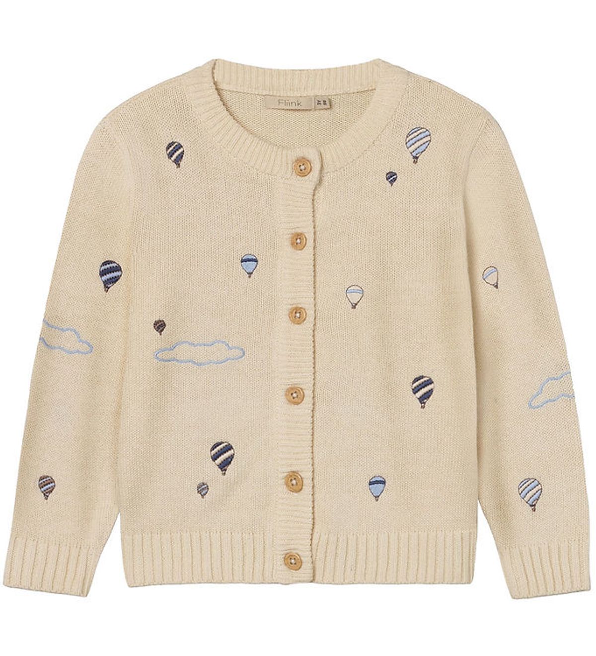 Fliink Cardigan - Strik - Magic Balloon - Sandshell