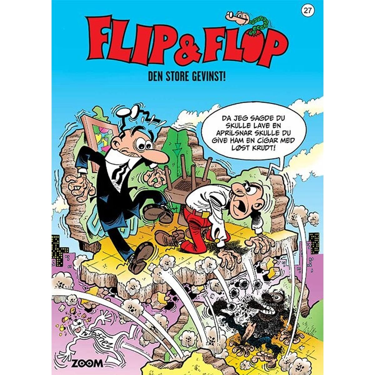 Flip & Flop 27: Den Store Gevinst - F. Ibañez - Tegneserie