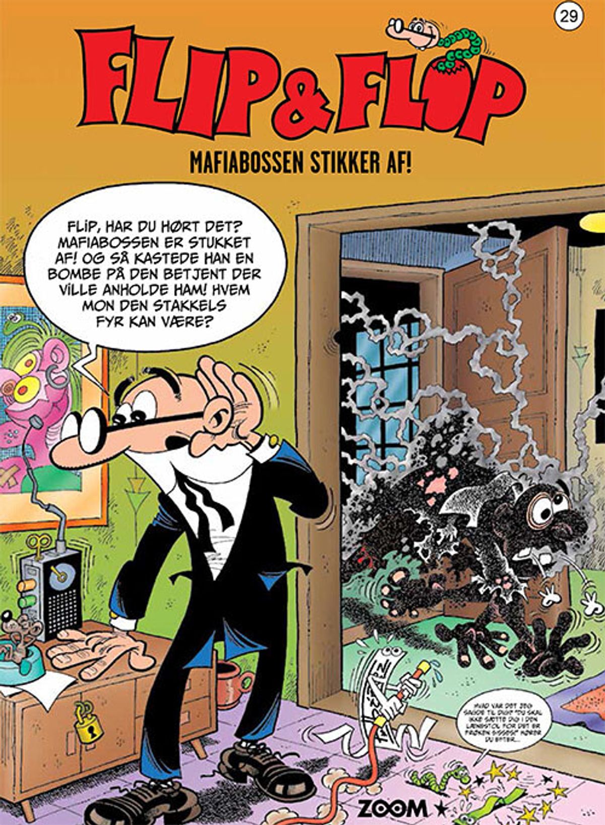 Flip & Flop 29: Mafiabossen Stikker Af! - F. Ibañez - Tegneserie