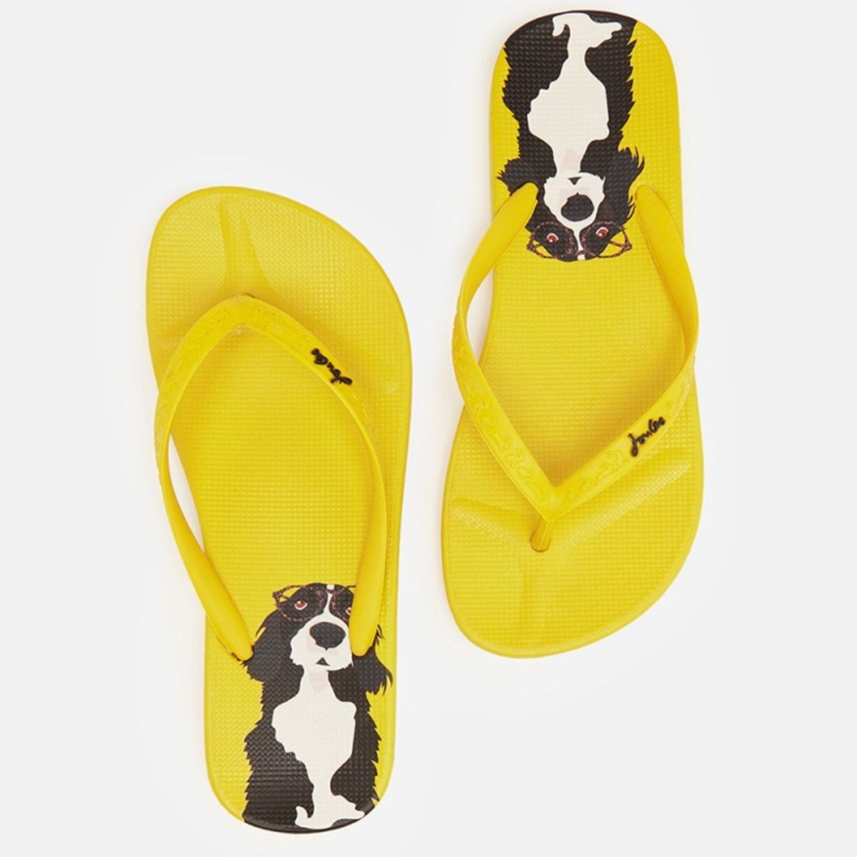 Flip Flops Yellow Dog