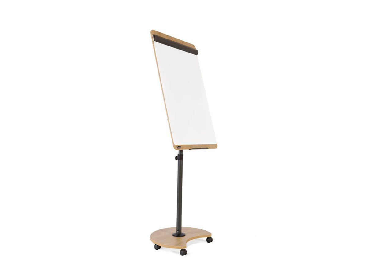 Flipover Rocada Mobil Natur Whiteboard og Bord i et