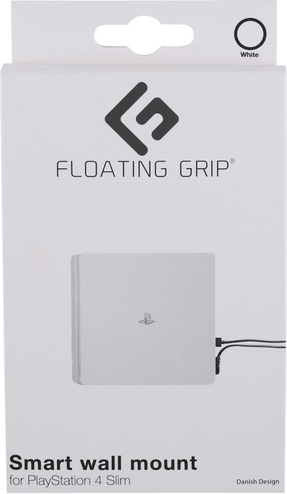 Floating Grip - Vægbeslag Til Ps4 Slim - Hvid