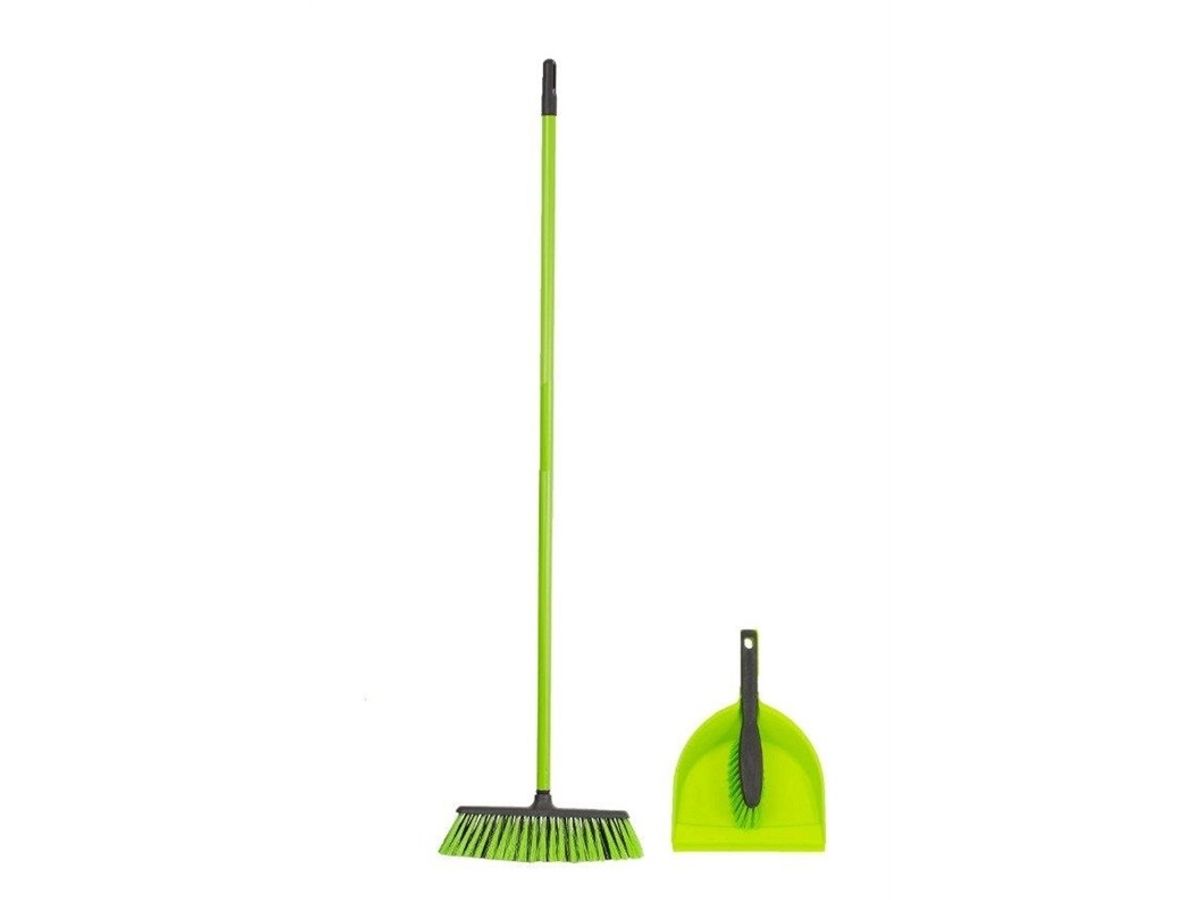 Floor Broom With Hand+Shov 082050 Okko