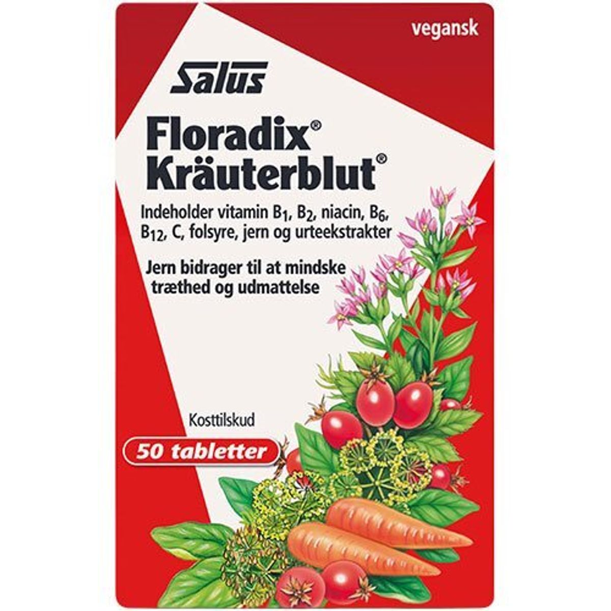 Floradix Kräuterblut, 50tab.