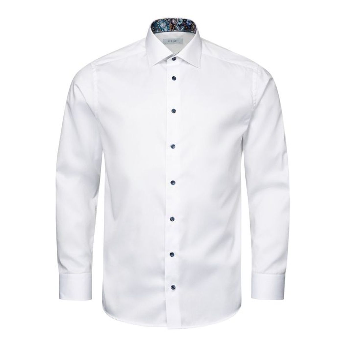 Floral Effect Signature Twill Shirt