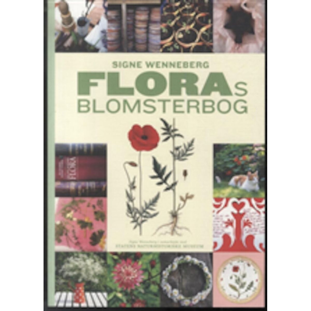 Floras Blomsterbog For Børn - Signe Wenneberg - Bog