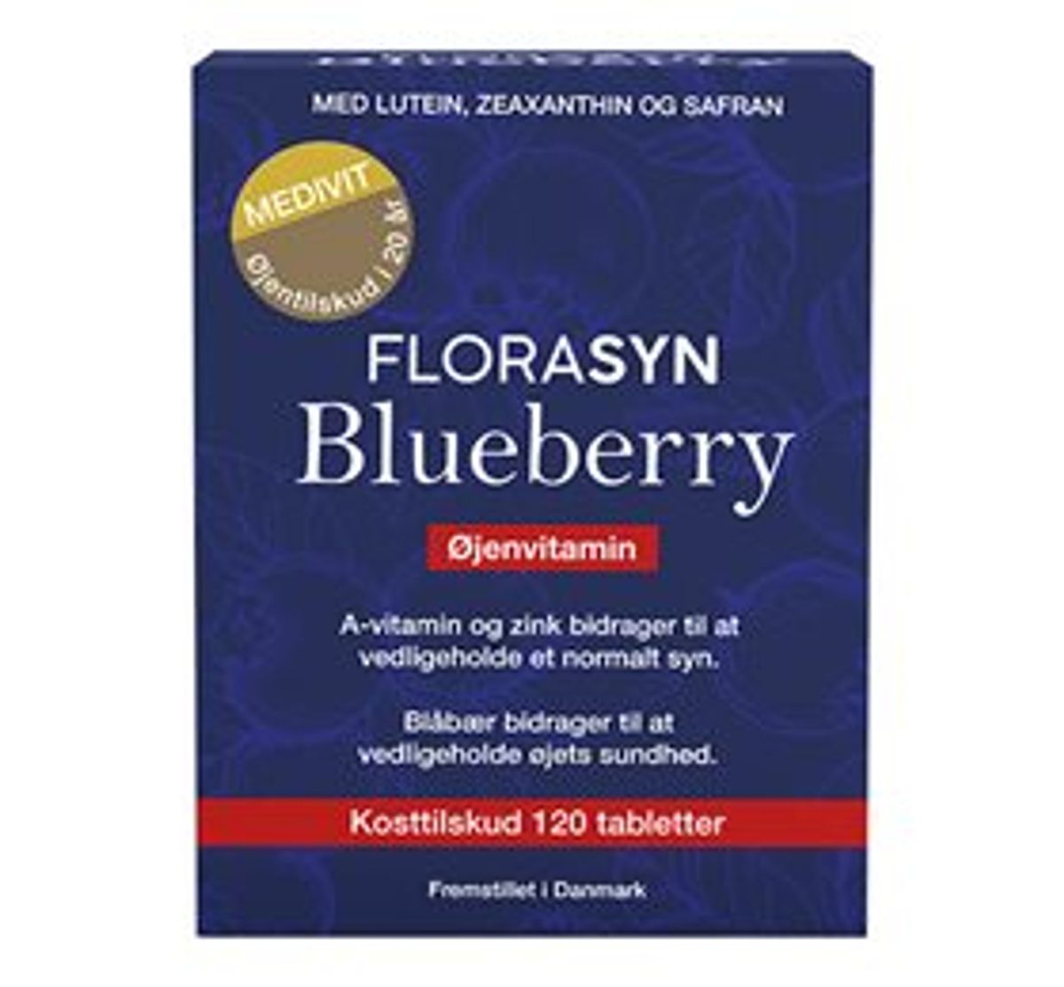 Florasyn Blueberry 120 tab. DATOVARE 02/2025