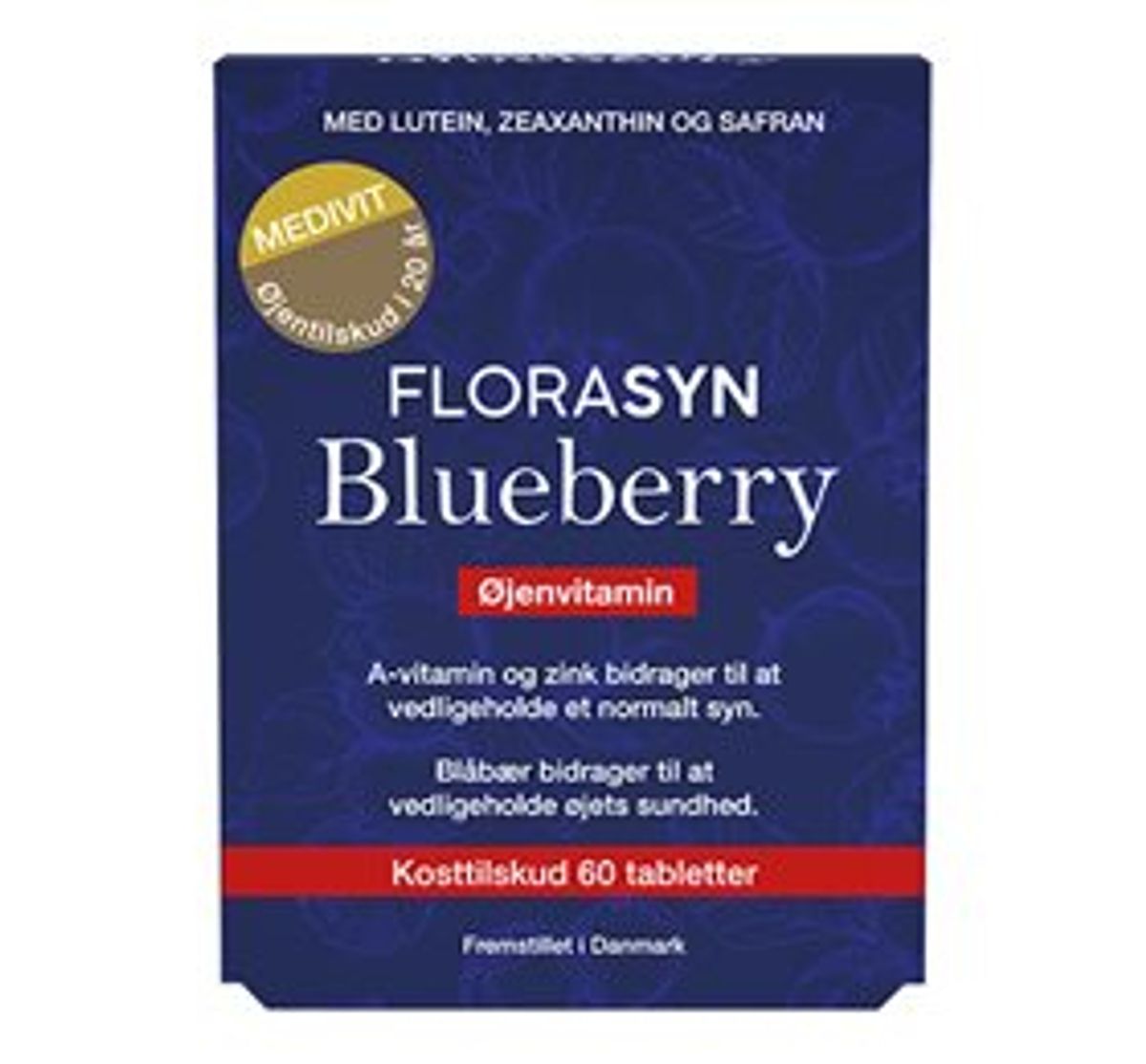 Florasyn Blueberry 60 tab. DATOVARE 02/2025