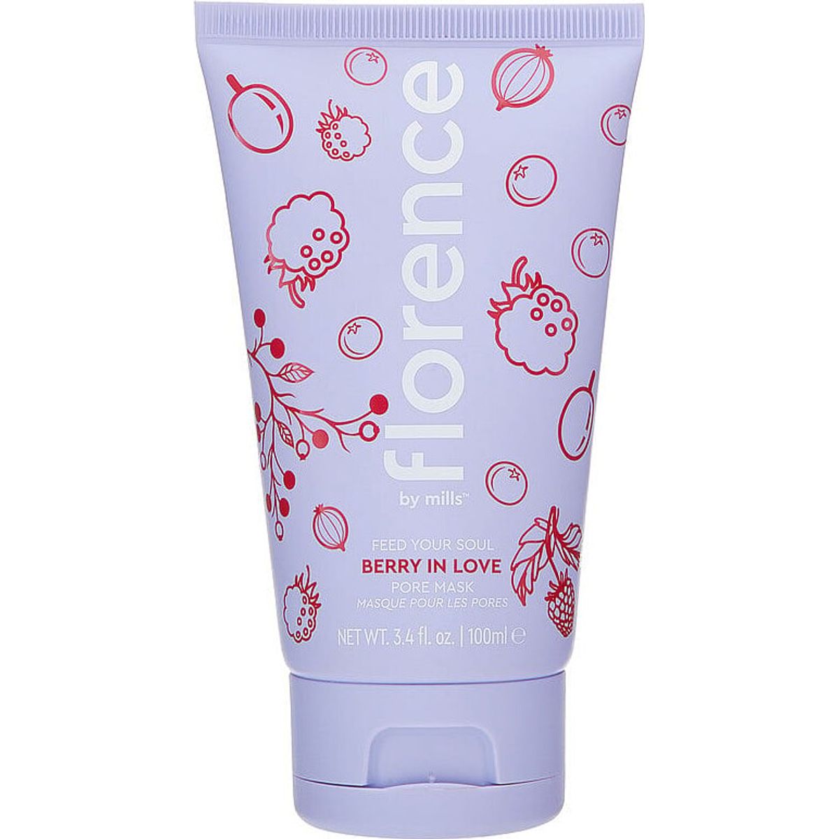 Florence By Mills - Berry In Love Pore Mask - 100 Ml