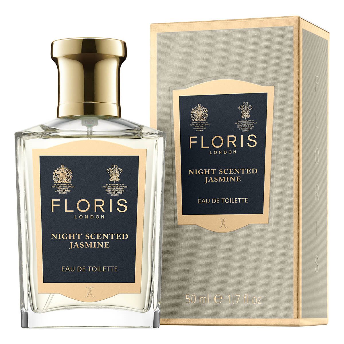 Floris Night Scented Jasmine, Eau de Toilette, 50 ml.