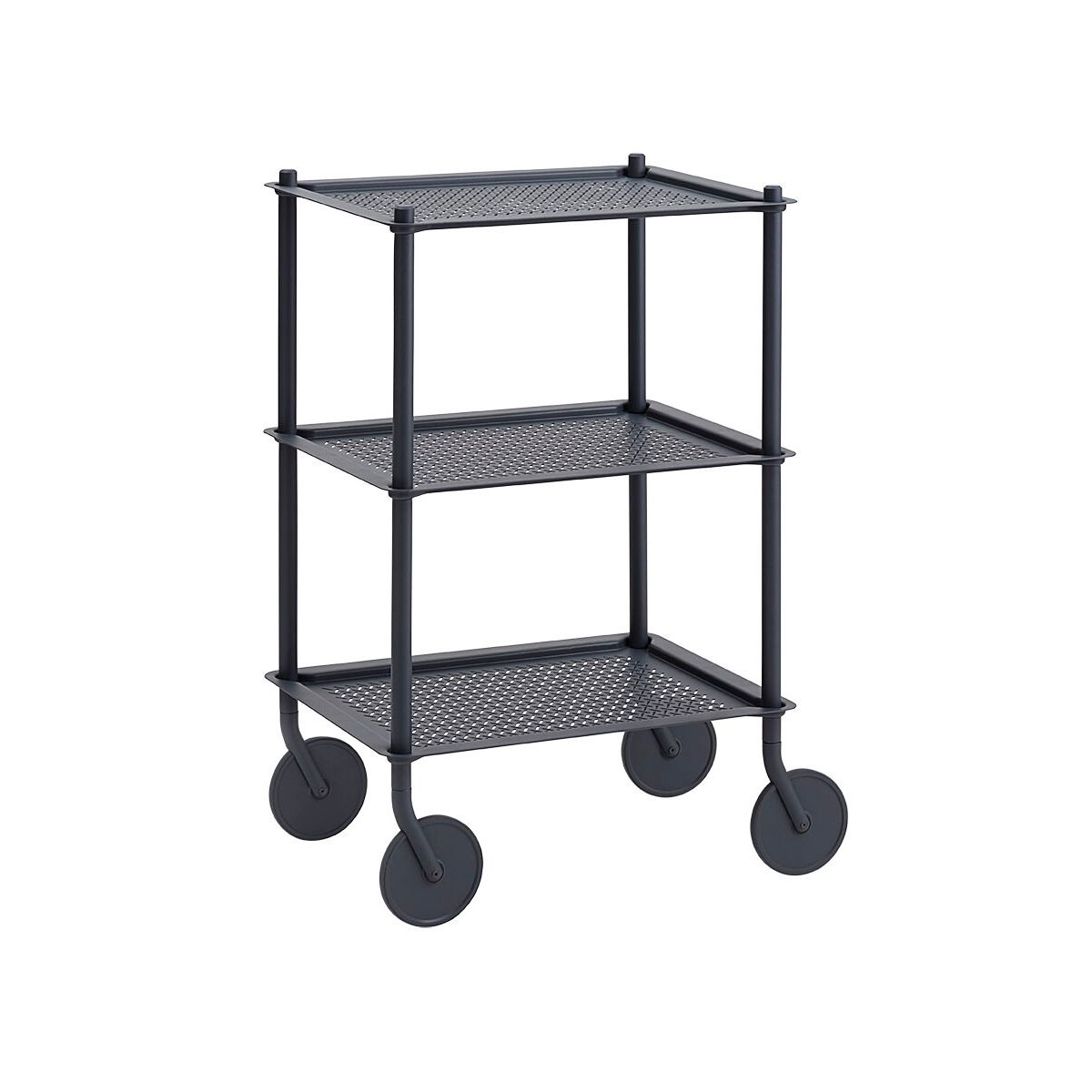 Flow Trolley, 3-layer fra Muuto (Blue grey)