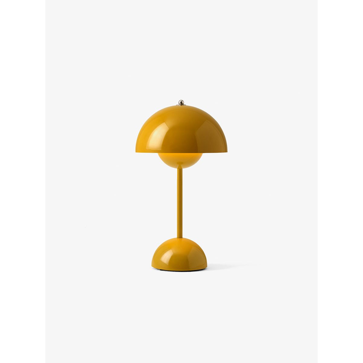 Flowerpot Portable VP9 Bordlampe af Verner Panton (Mustard)