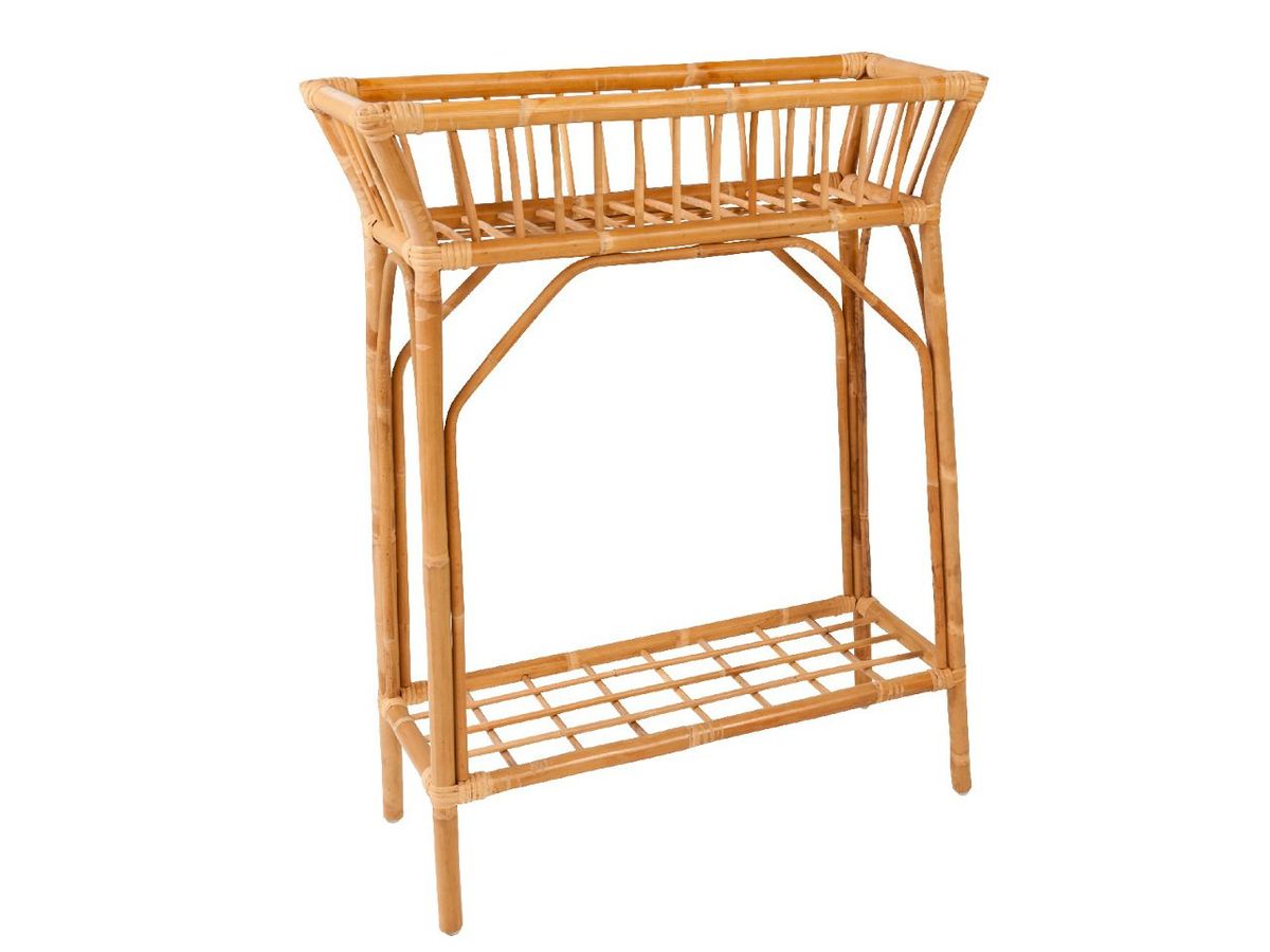 FLOWERSTAND M. HYLDE - VINTAGE RATTAN SERIE - - Kok Maison - StudioBuus