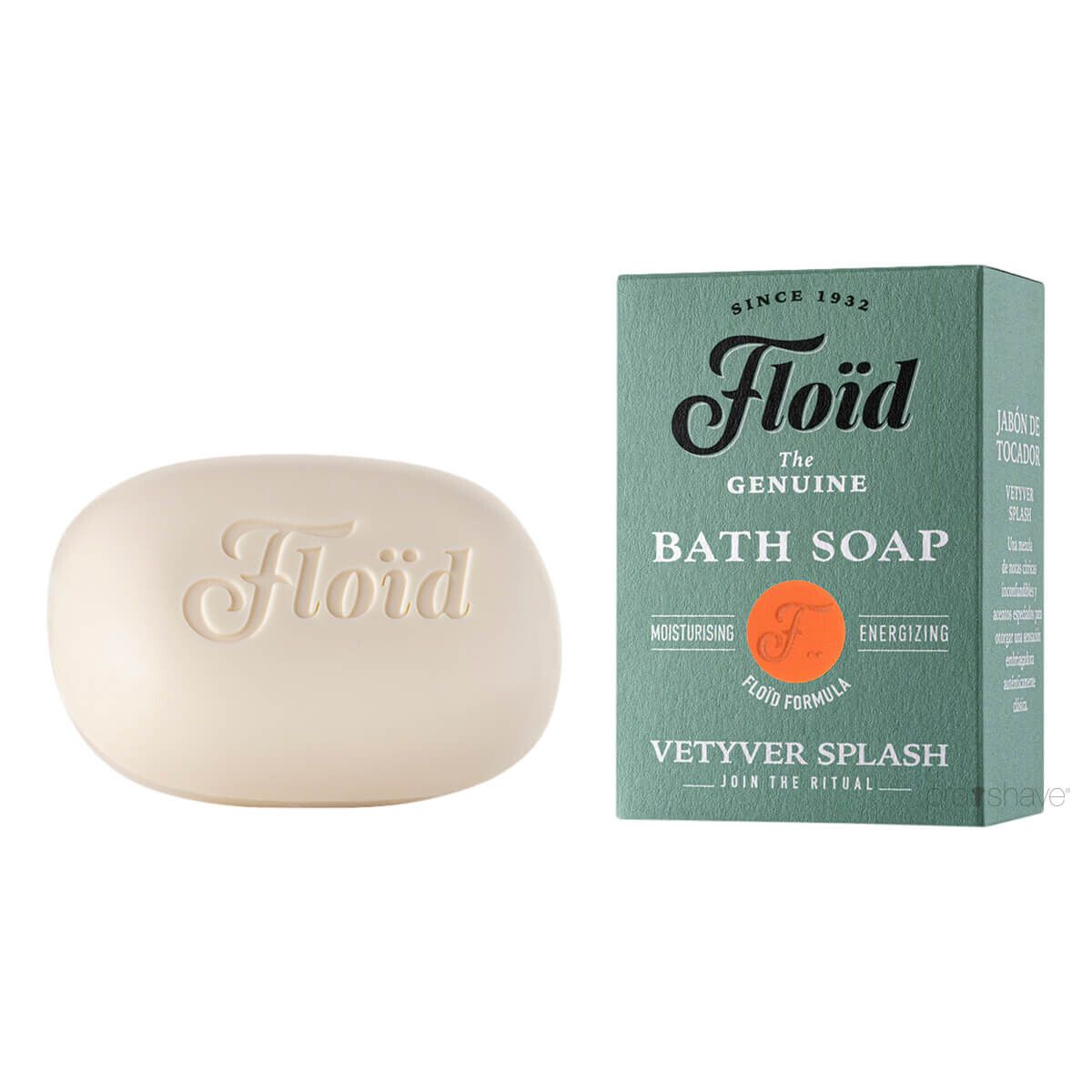 FloÃ¯d Bath Soap, Vetyver Splash, 120 gr.