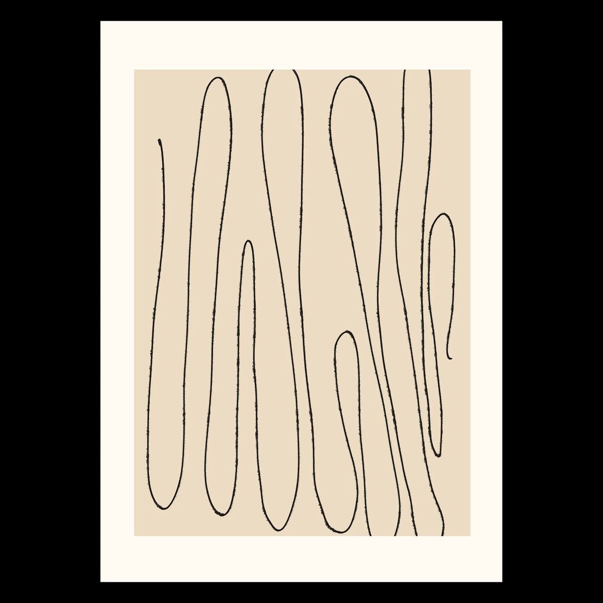 Fluid Lines Plakat 35x50 cm (B3) / Ingen ramme