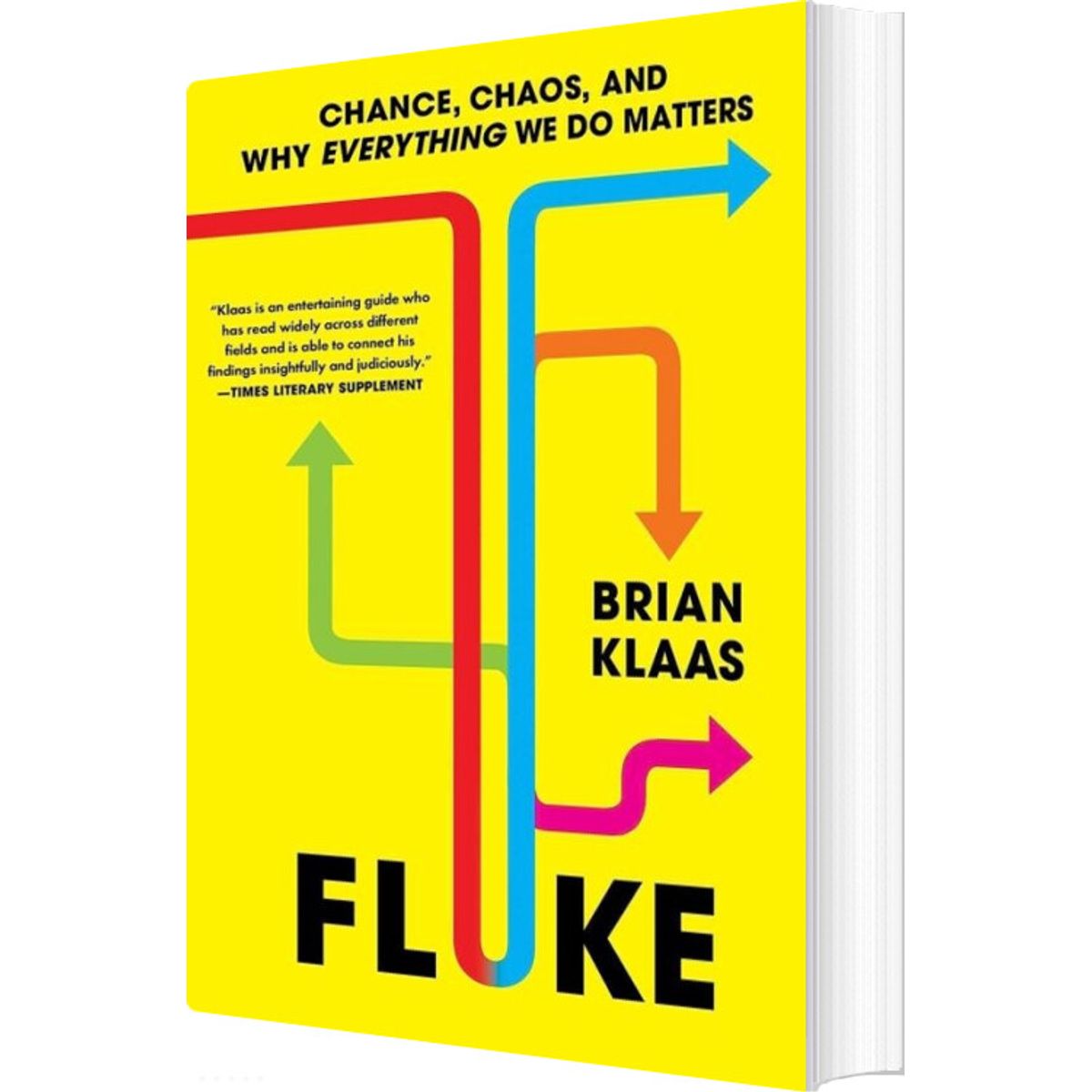 Fluke: Chance, Chaos, And Why Everything We Do Matters - Brian Klaas - English Book