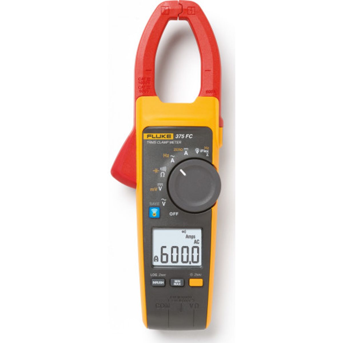 Fluke Tangmeter 375 FC 600A sand rms AC/DC