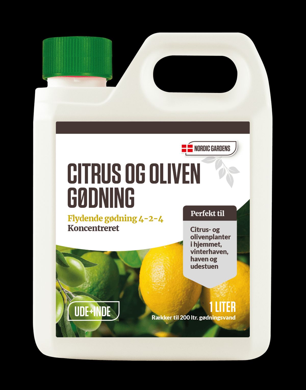 Flydende citrus- og olivengødning - 1 liter