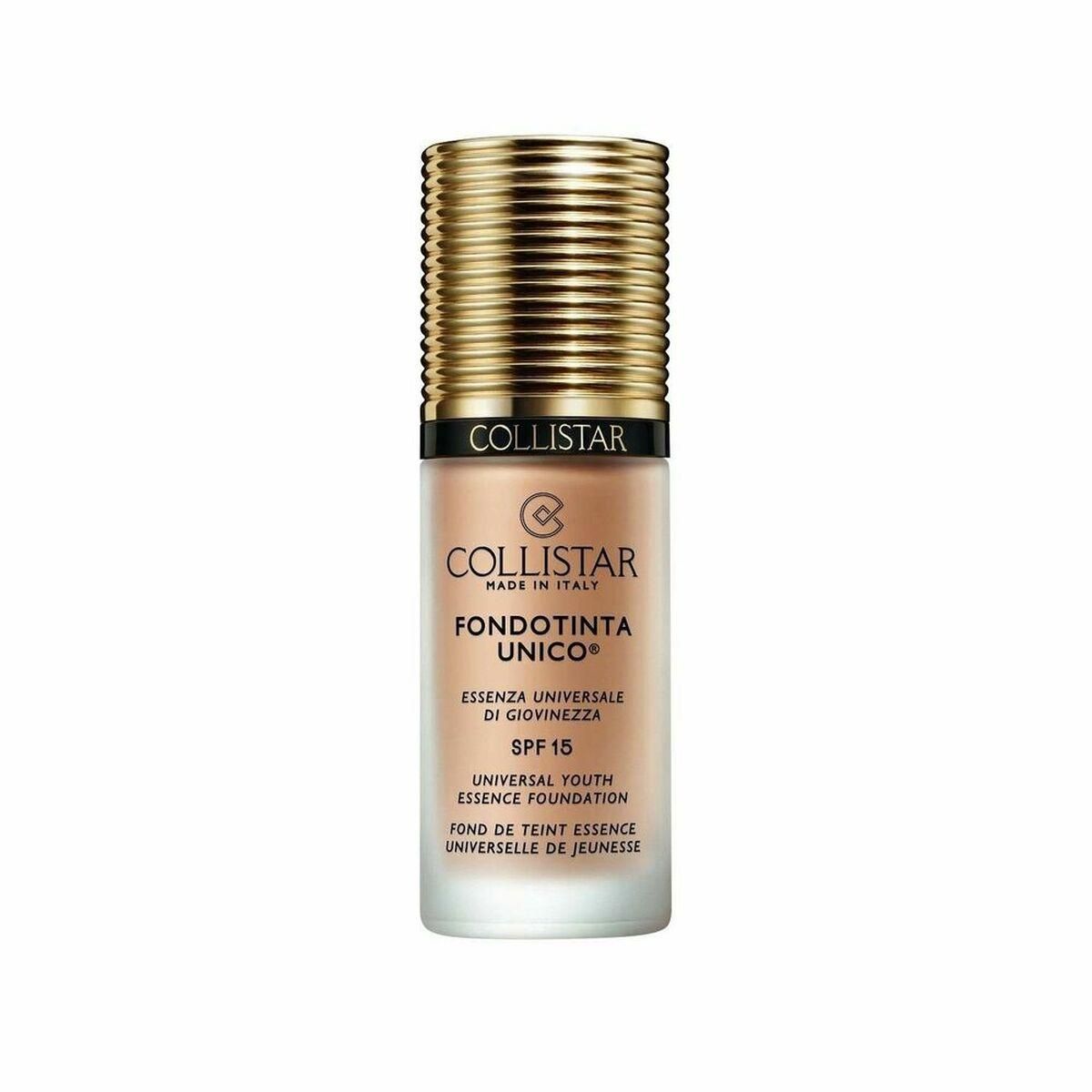 Flydende makeup foundation Collistar 3R-rosy beige Anti-Age SPF pf 15 (30 ml)