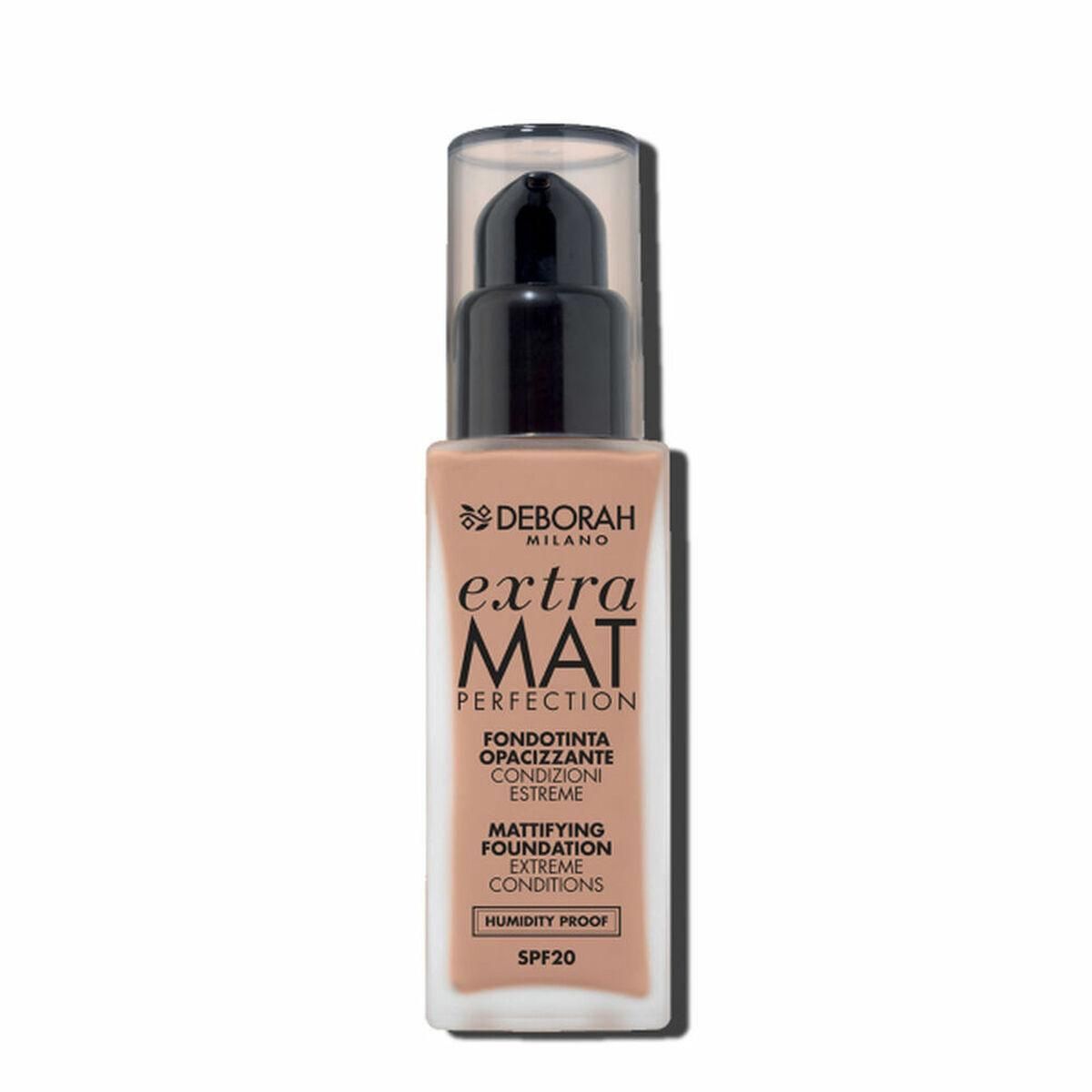 Flydende makeup foundation Extra Mat Perfection Deborah 2524216