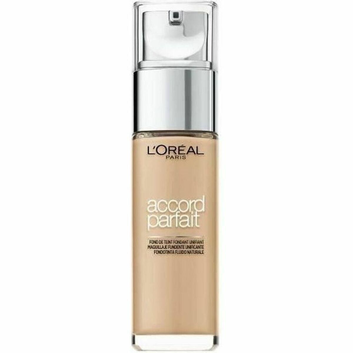 Flydende makeup foundation L'Oreal Make Up Accord Parfait Nº 3.D/W (30 ml)