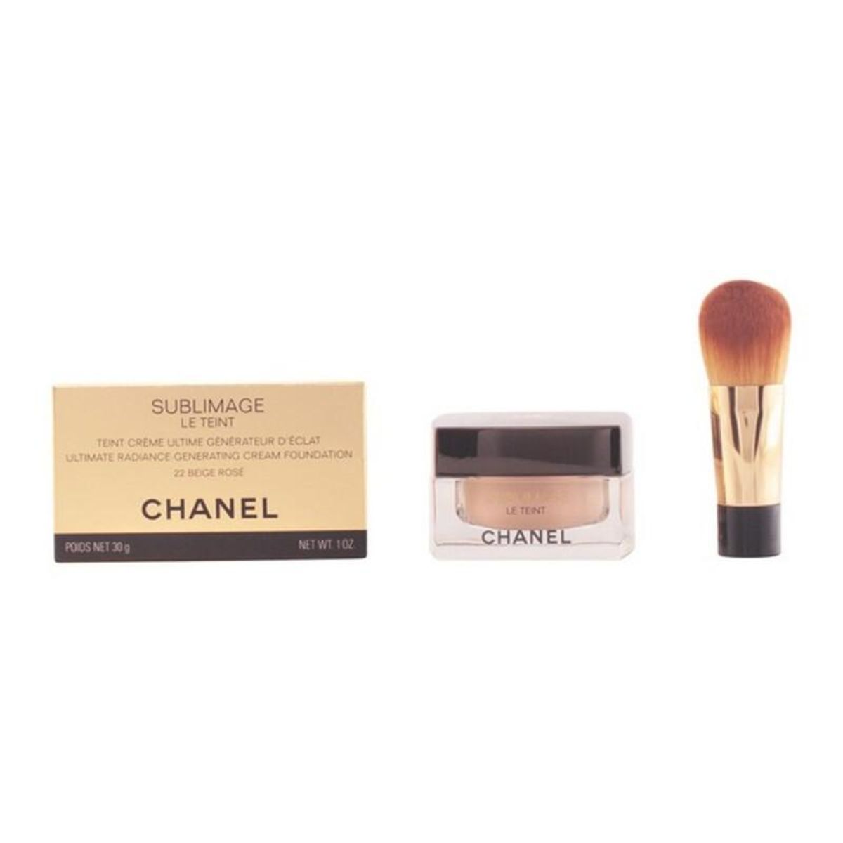 Flydende Makeup Foundation Sublimage Le Teint Chanel B20 - Pot en verre et pinceau - 30 ml