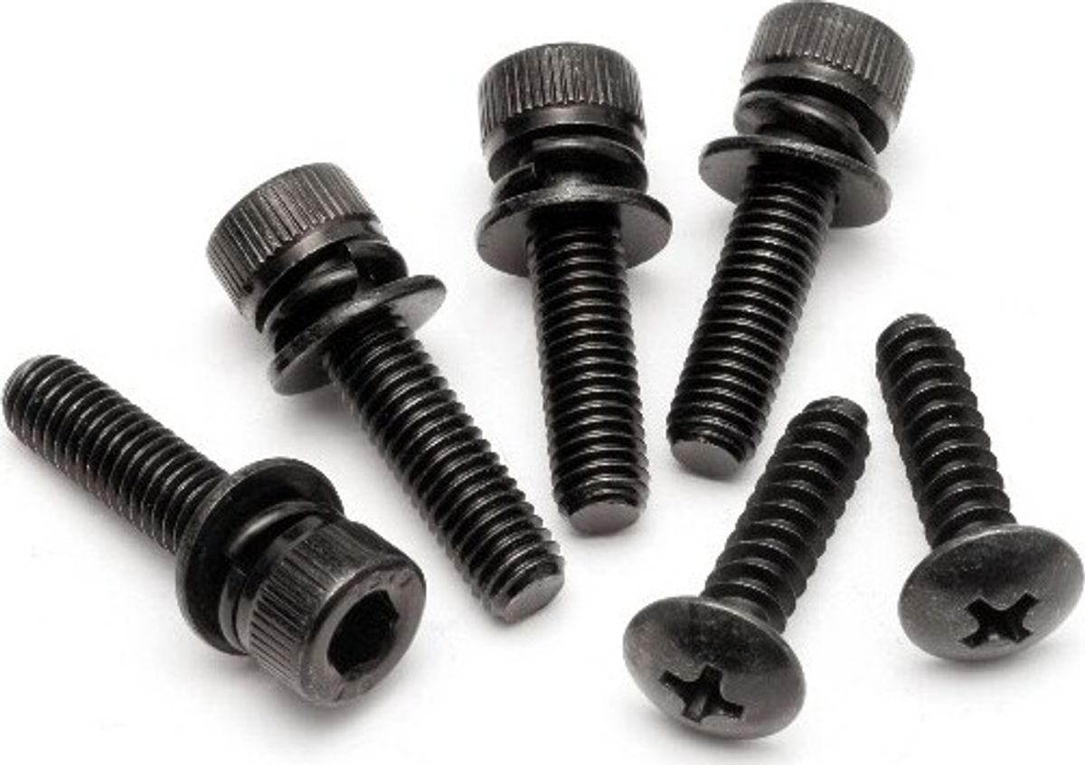 Flywheel Cover Screw Set - Hp15433 - Hpi Racing