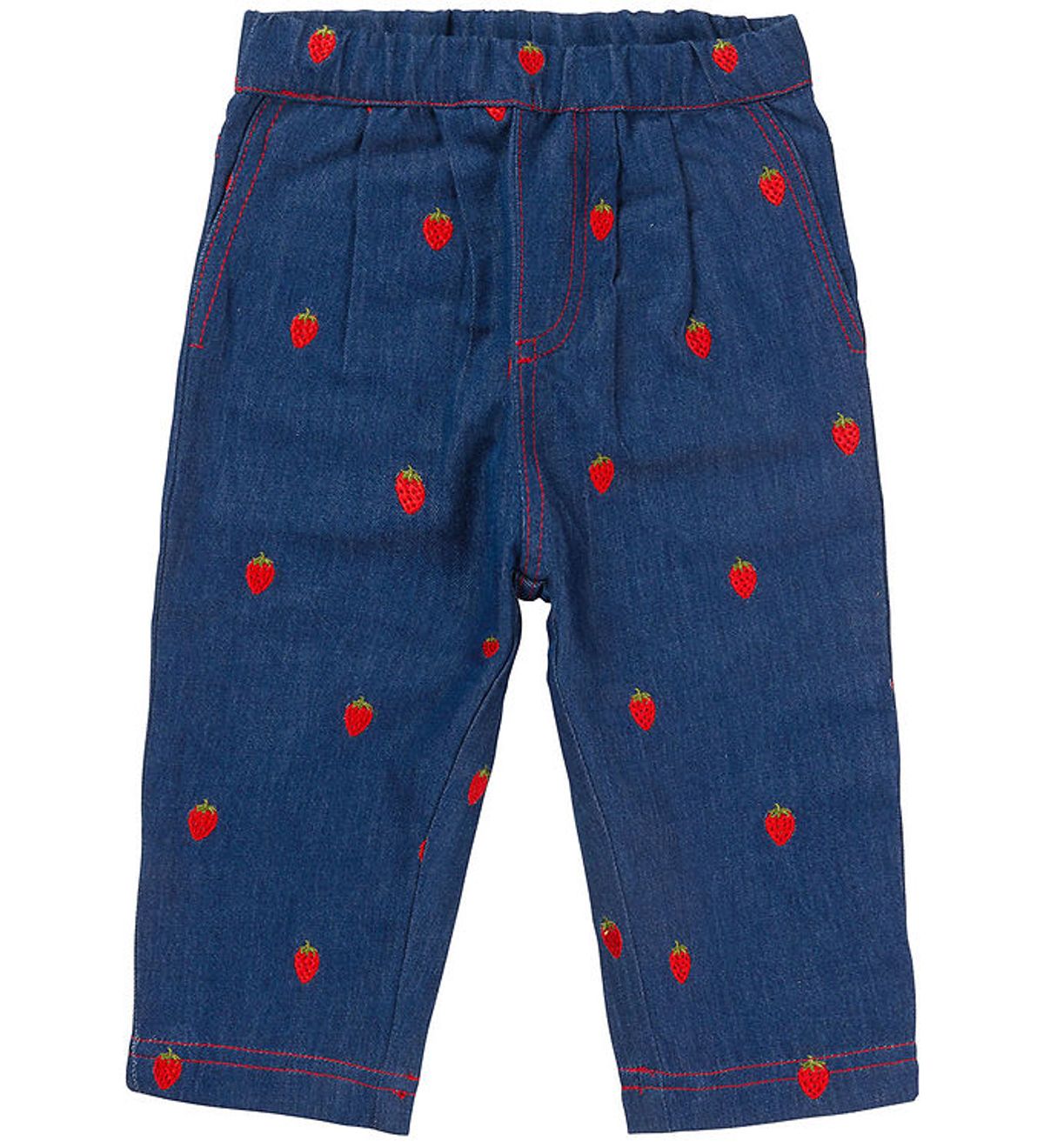 Flöss Bukser - Colette - Berry Denim