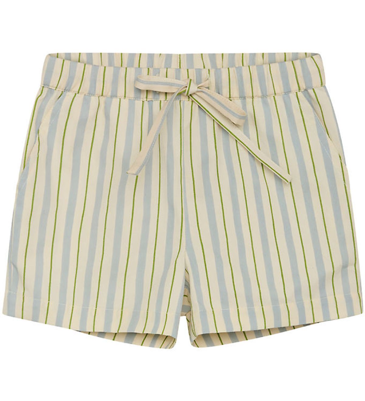 Flöss Shorts - Bobby - Blue/Green Stripes