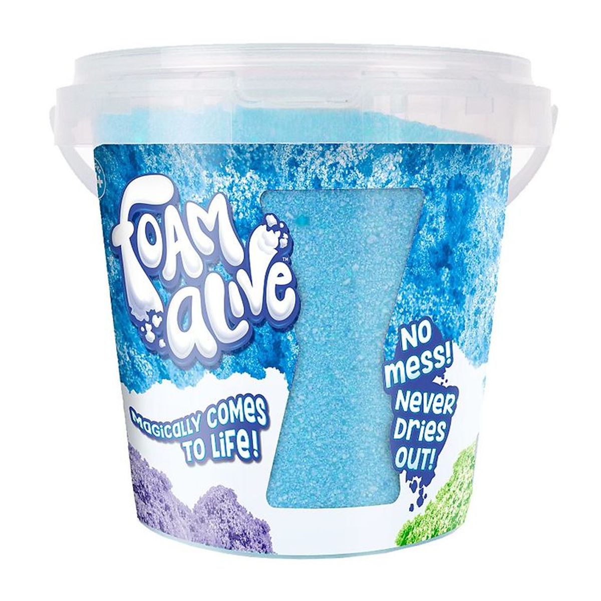 Foam Alive Spand - 200g - Blå