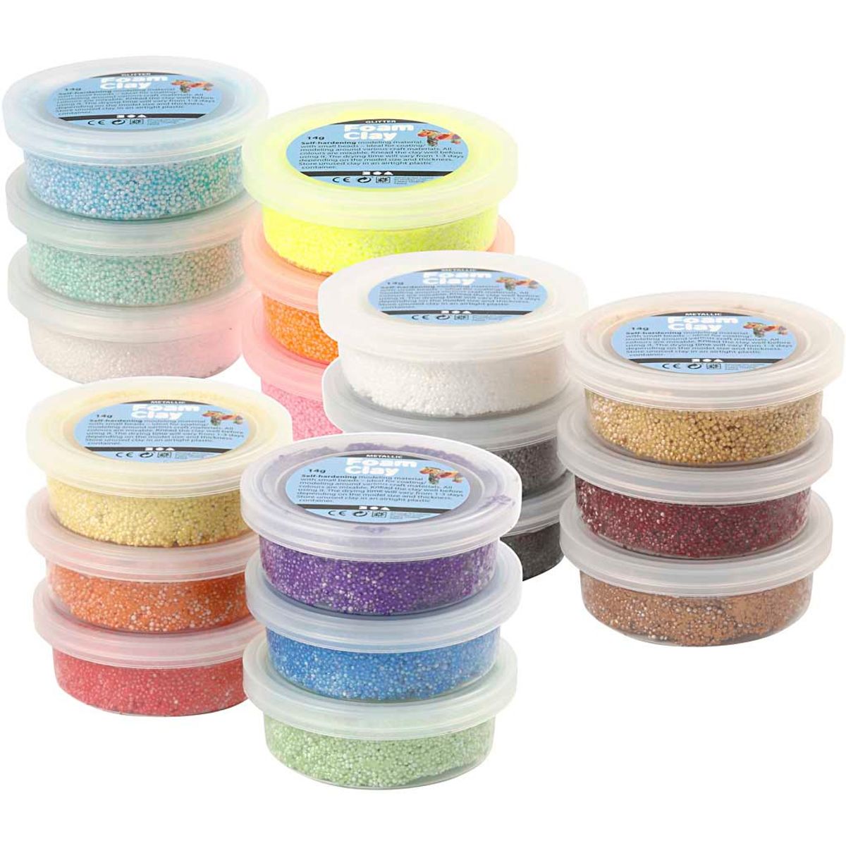 Foam Clay, 3x30 pk.