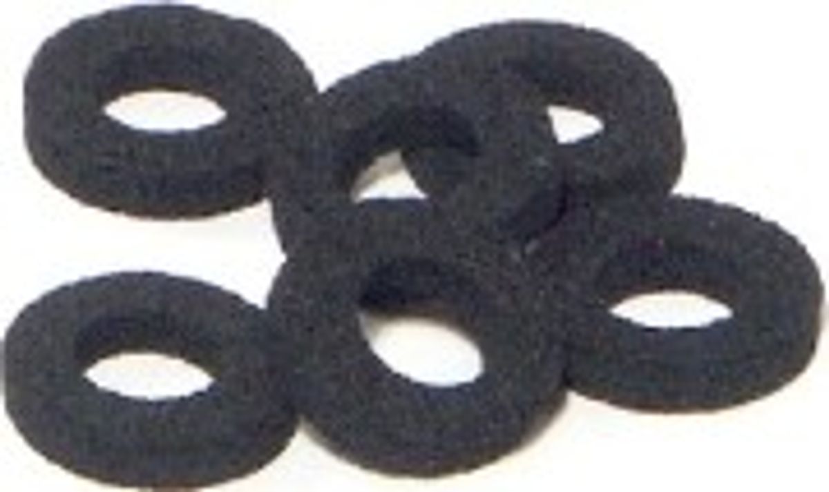 Foam Washer 5 X 10 X 2mm (6pcs) - Hp6158 - Hpi Racing